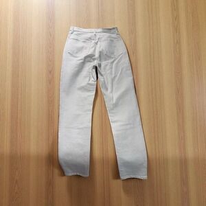 NWOT Pistola Women's White Jennifer Skinny Lightly Distressed Ankle Jean Size 26